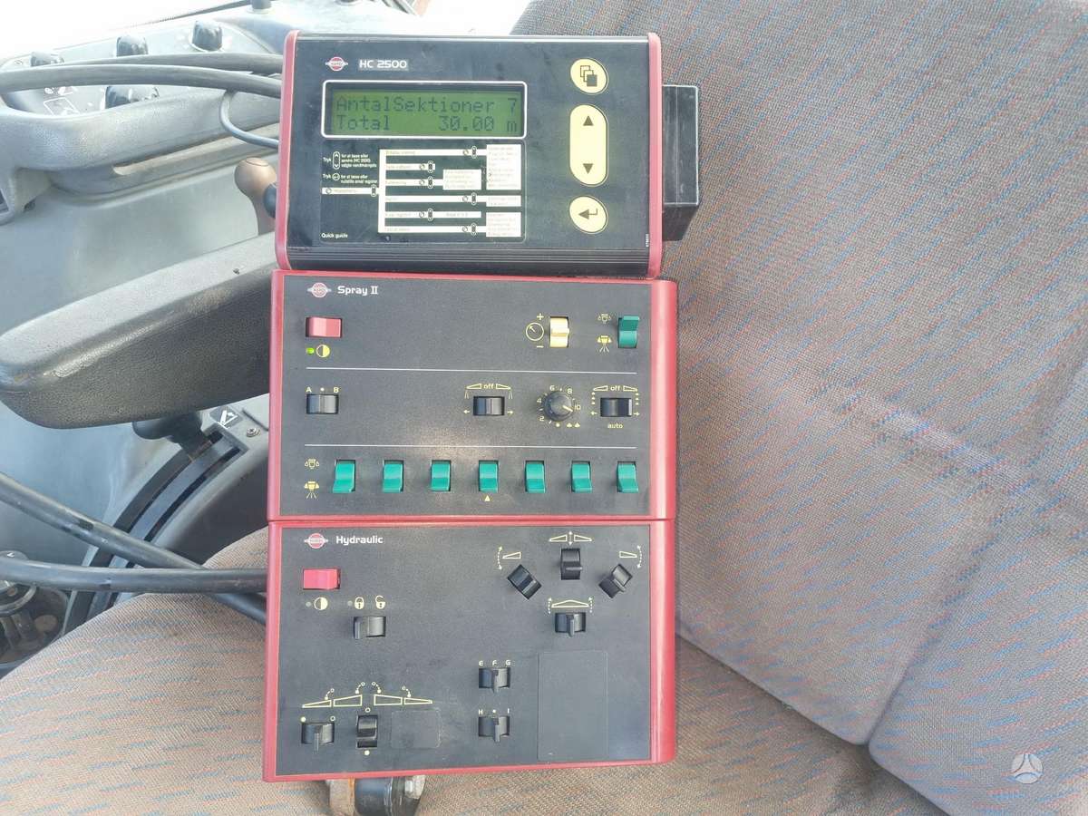 Hardi Commander 6600, purkštuvai