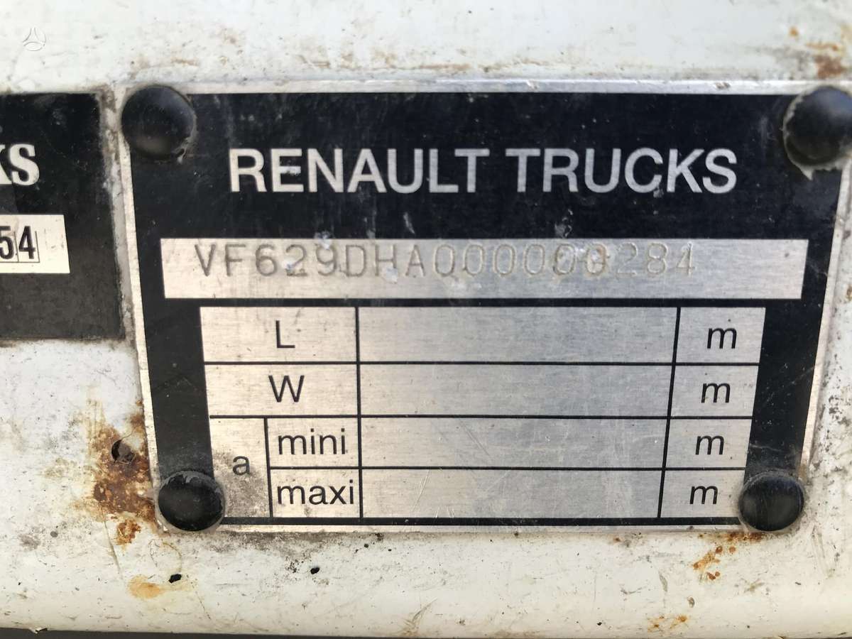 Renault Premium 320 dalimis, vilkikai