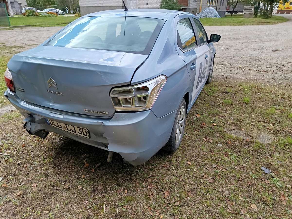 Citroen C-Elysee kėbulo dalys
