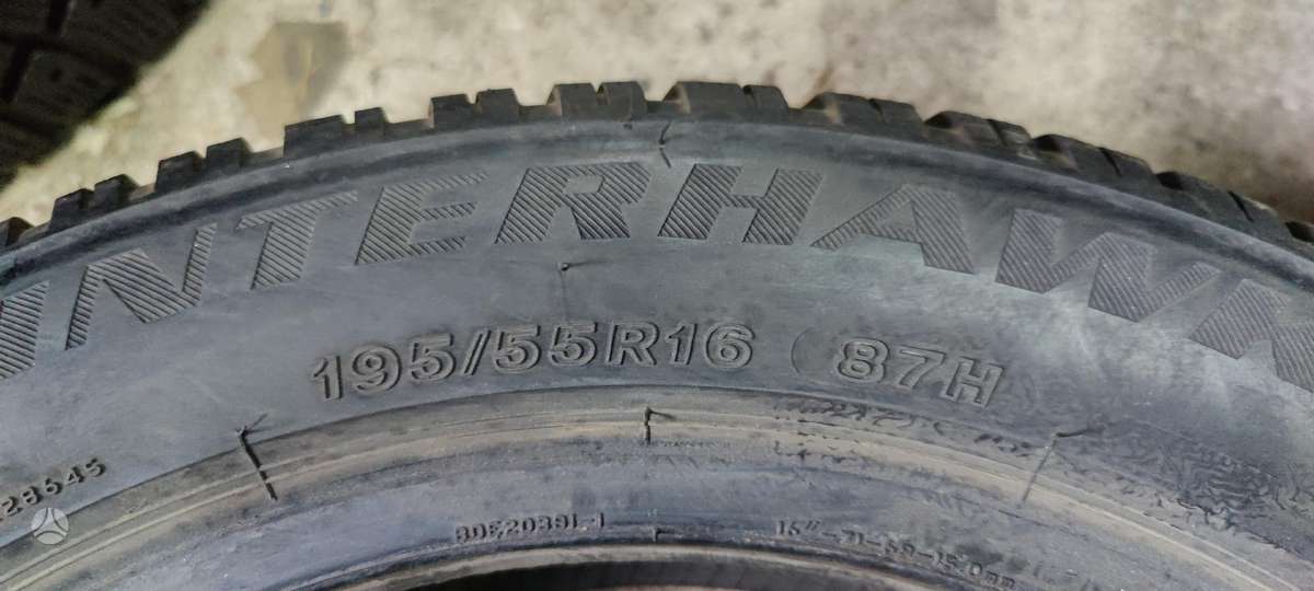Firestone WinterHawk 4, žieminės 195/55 R16