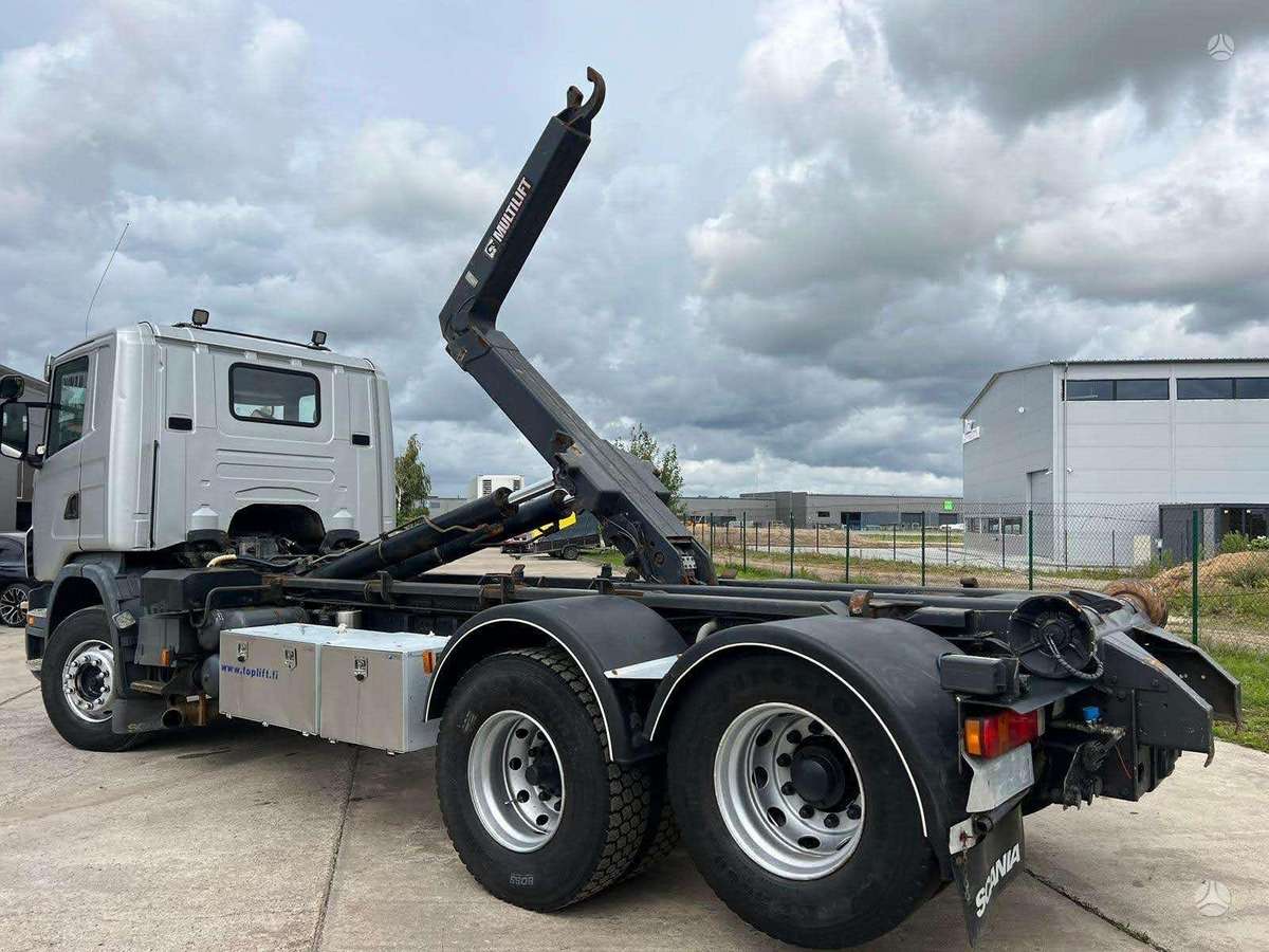 Scania G480 6X2, самосвалы с прицепoм