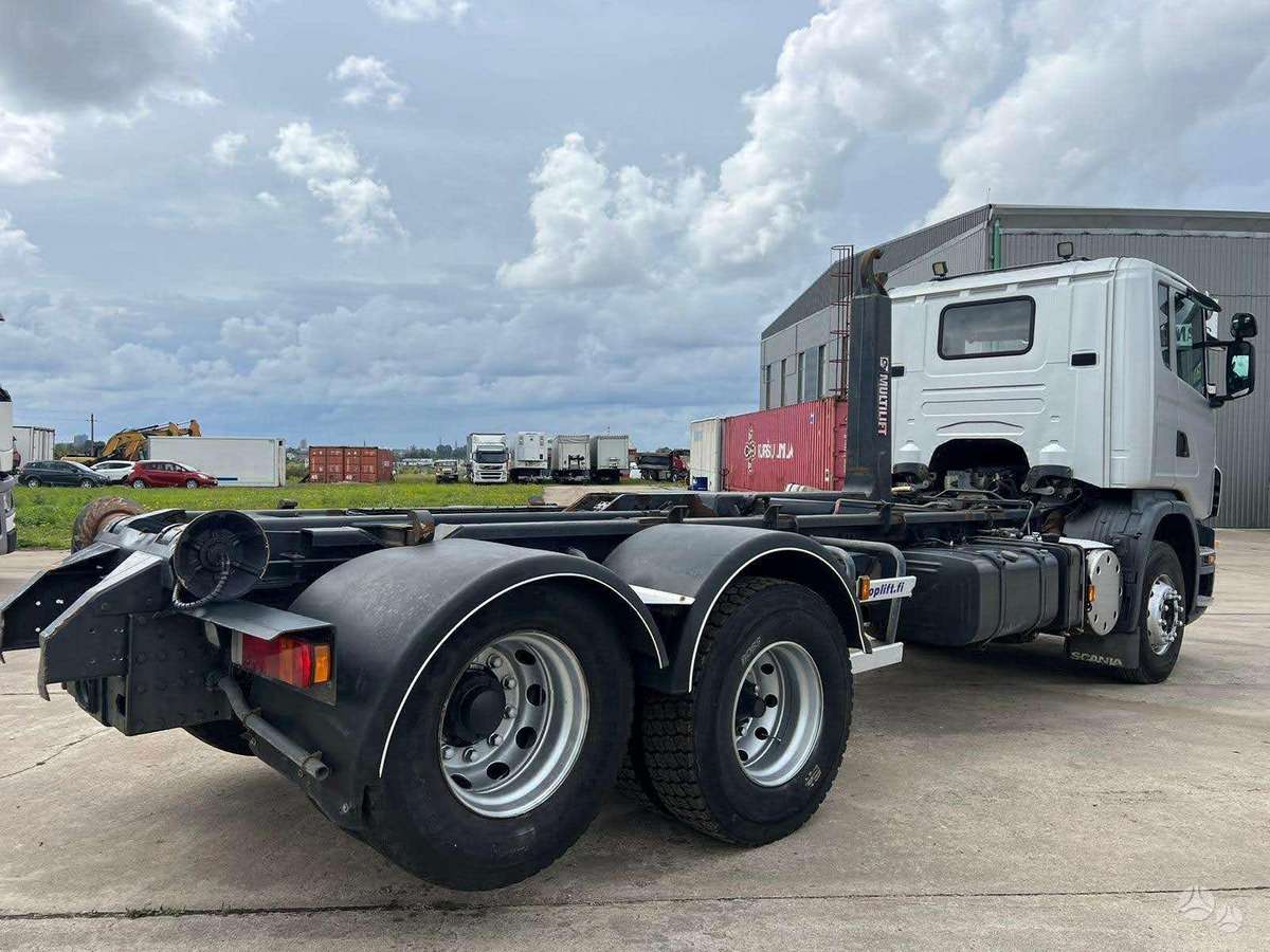Scania G480 6X2, самосвалы с прицепoм