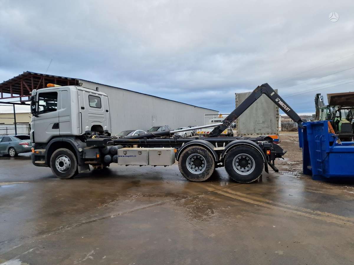 Scania G480 6X2, самосвалы с прицепoм