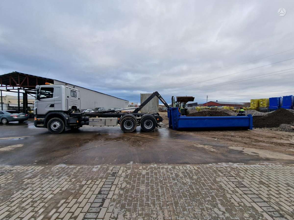 Scania G480 6X2, самосвалы с прицепoм