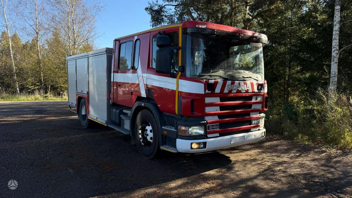 Scania P94, fire engines