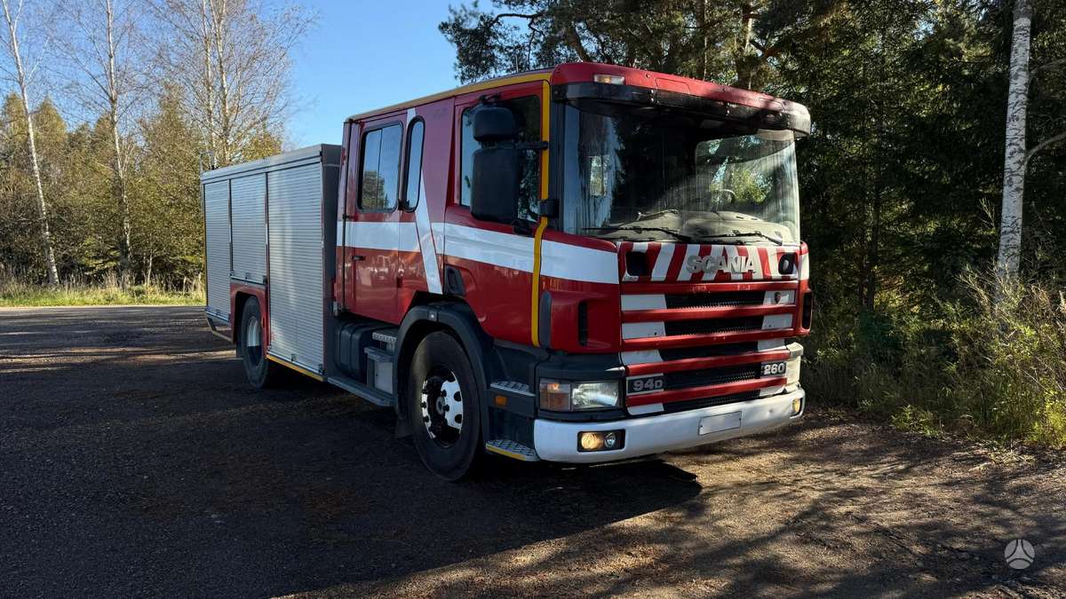 Scania P94, пожарные автомобили
