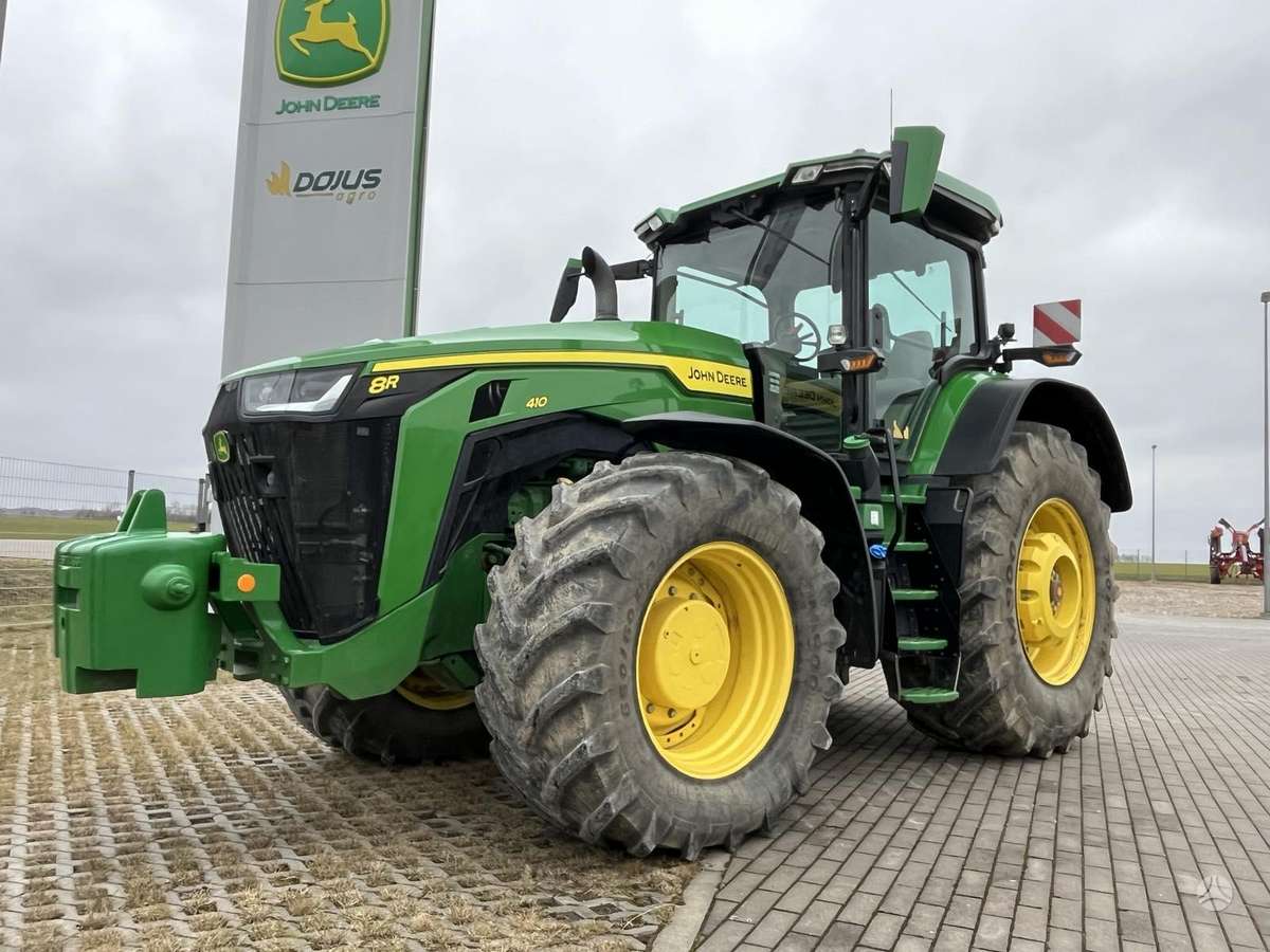 John Deere 8R410, тракторы