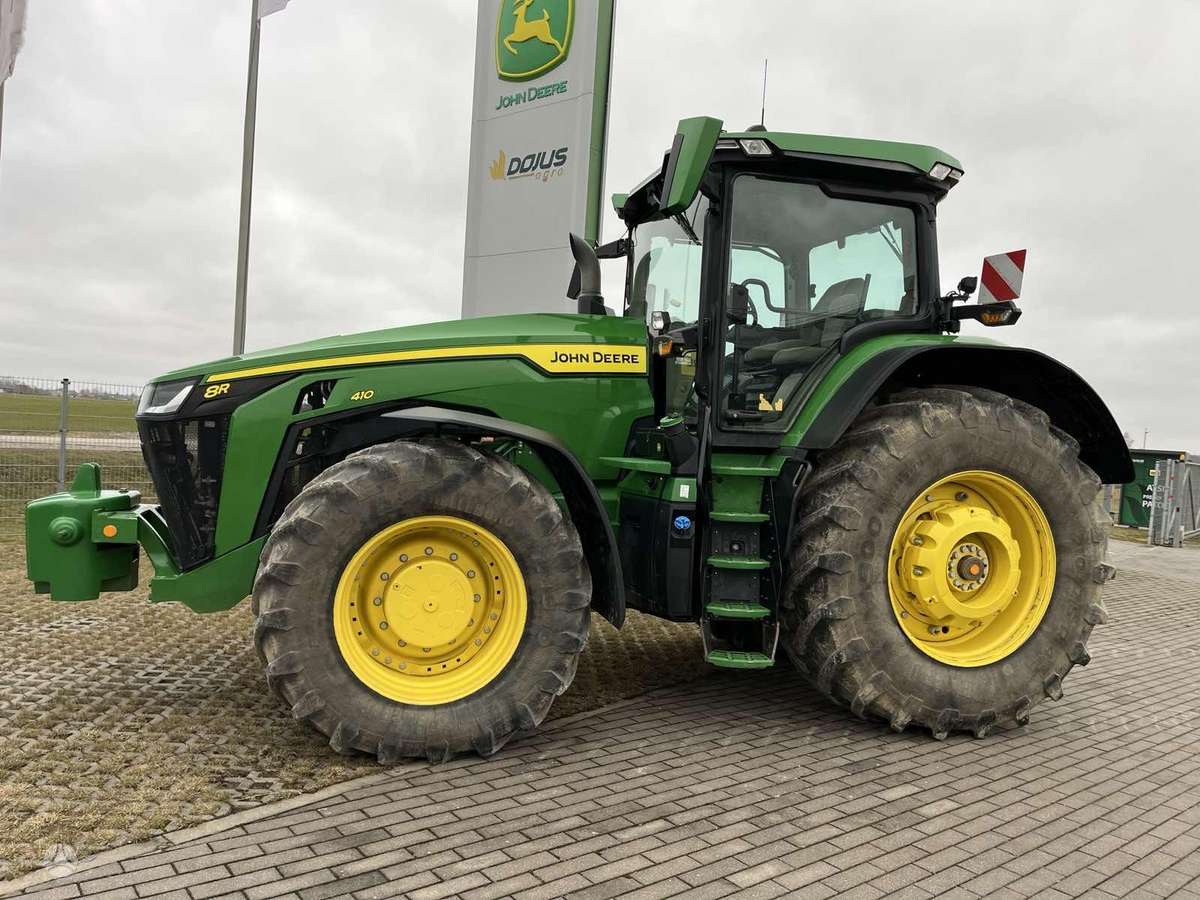 John Deere 8R410, тракторы