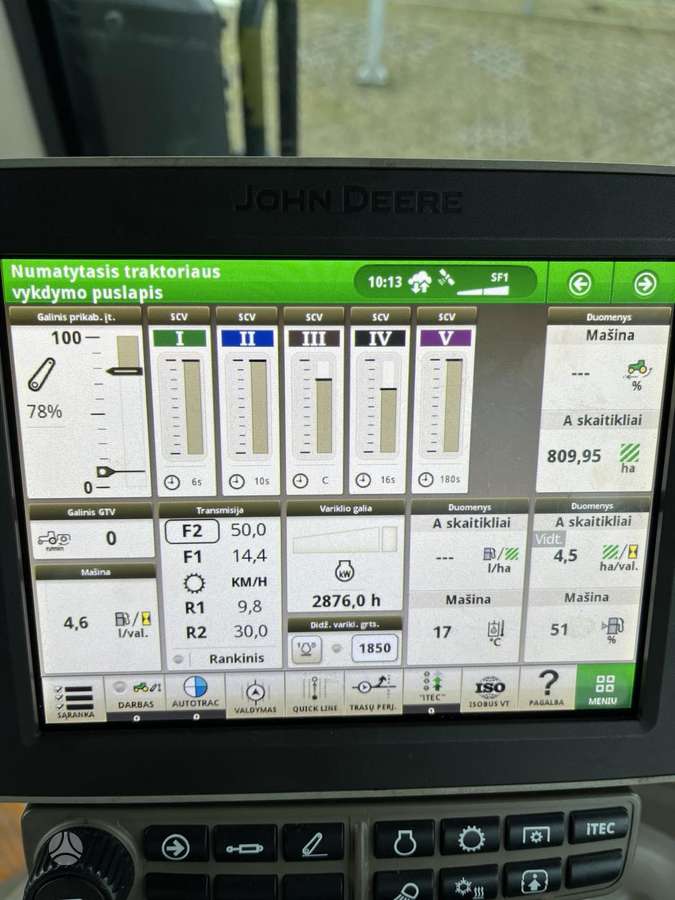 John Deere 8R410, тракторы