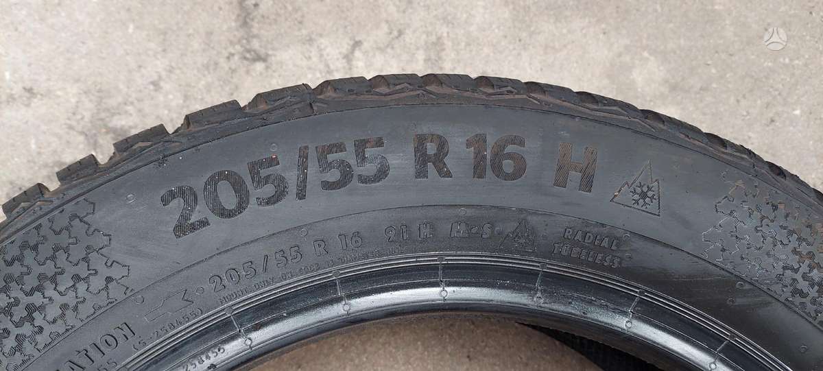 Continental, žieminės 205/55 R16