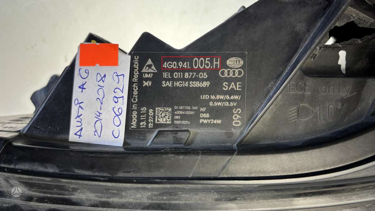 Audi A6, 4G0941005H, Cen28881