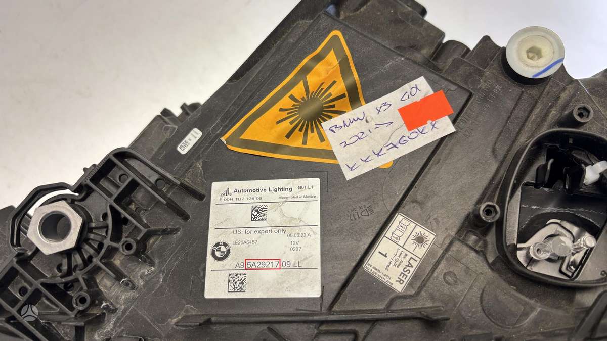 BMW X3, 5A29217, Cen28899