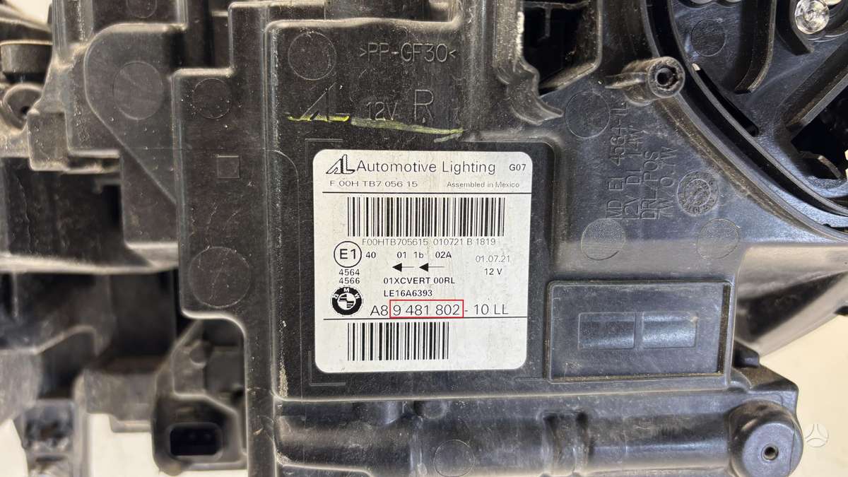 BMW 7 serija, 9481802, Cen28903