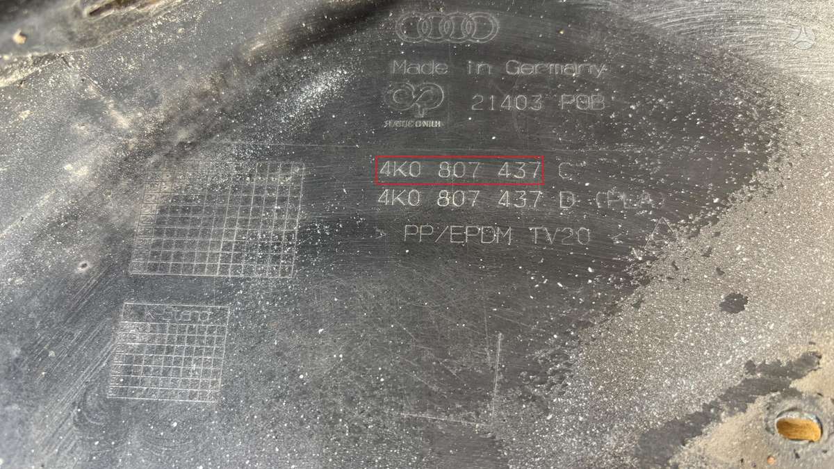 Audi A6, 4K0807437, Cen28951