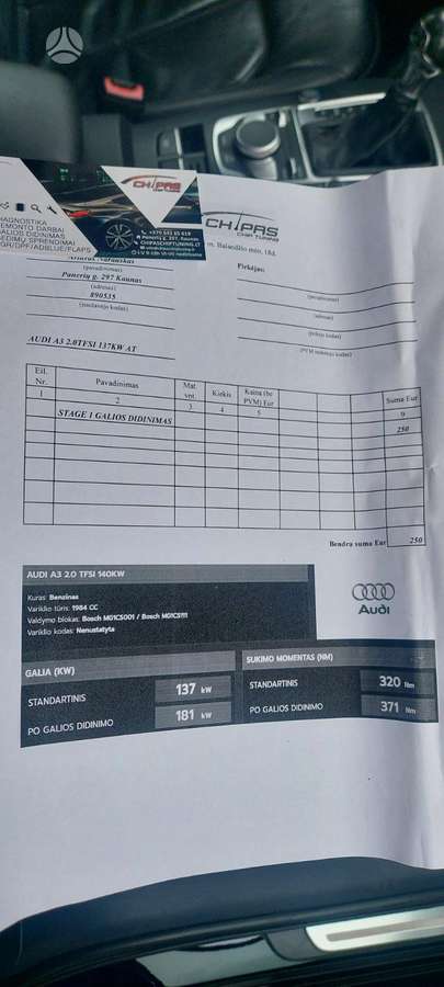 Audi A3, 2.0 l., Седан
