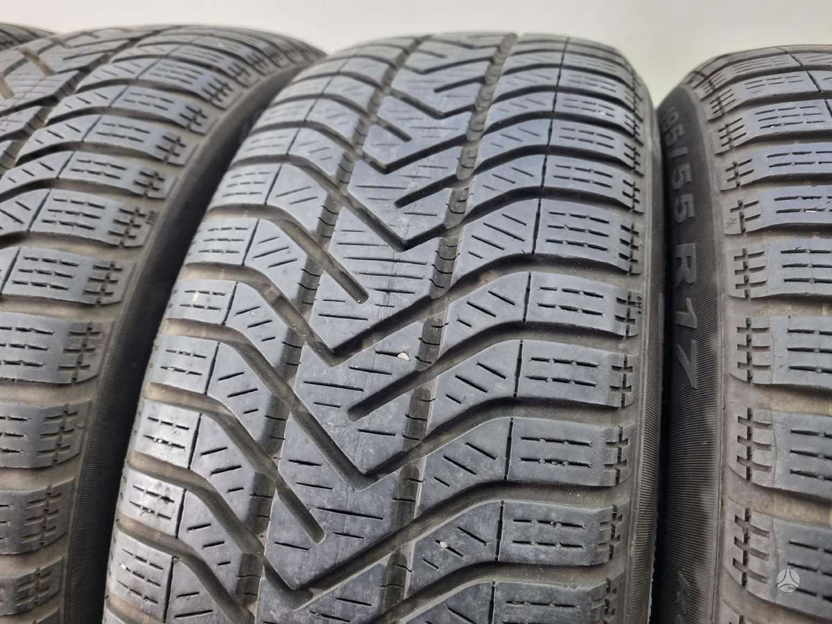 Pirelli 6-7mm, winter 195/55 R17