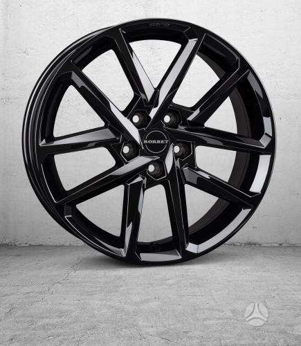 Borbet N Black & Silver, легкосплавные , R17