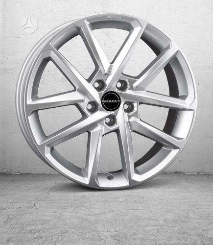 Borbet N Black & Silver, легкосплавные , R17