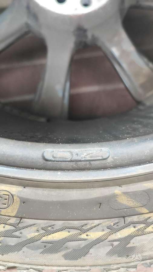 OZ Racing Su padangomis, light alloy, R18