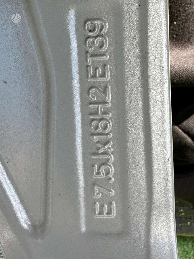Skoda ORGINALUS - 8J, ET39, легкосплавные , R18