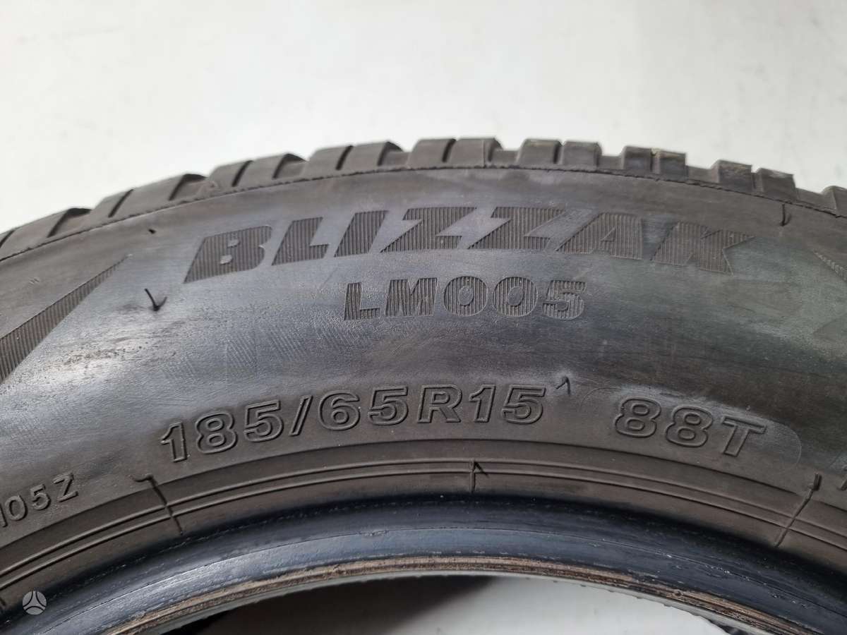 Bridgestone 4-5mm, winter 185/65 R15