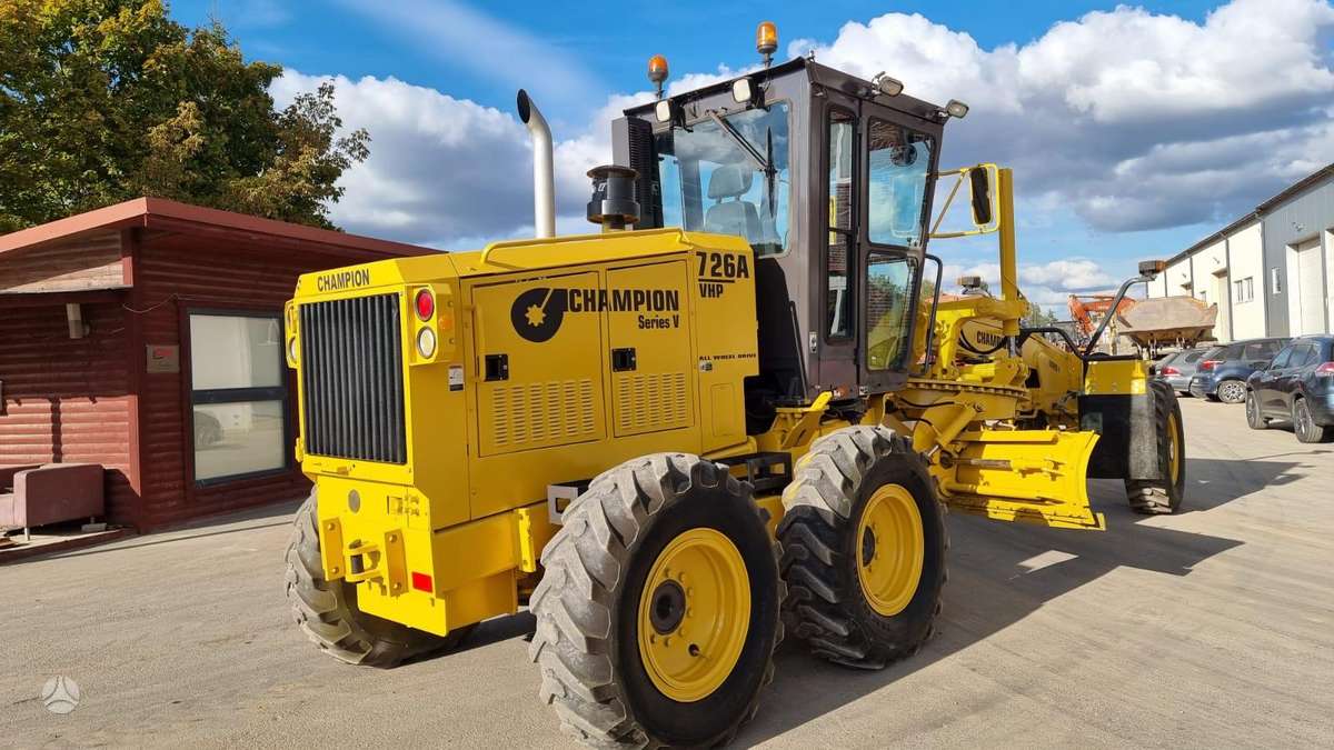 Champion 726 A, greideriai