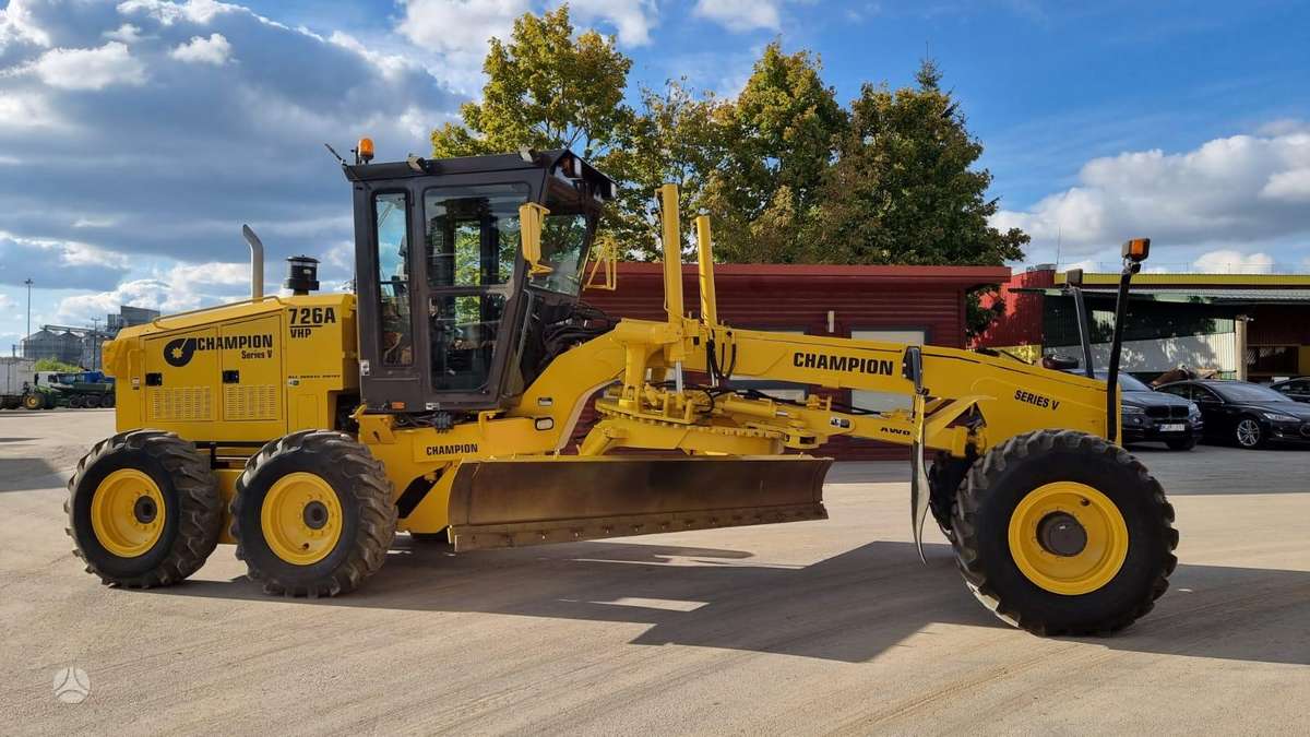 Champion 726 A, greideriai