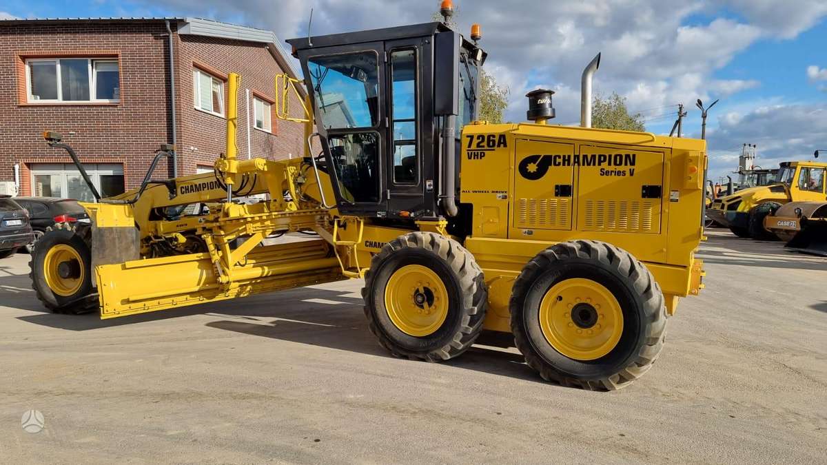 Champion 726 A, грейдеры