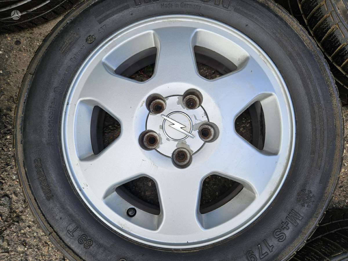 Opel Zafira, light alloy, R15