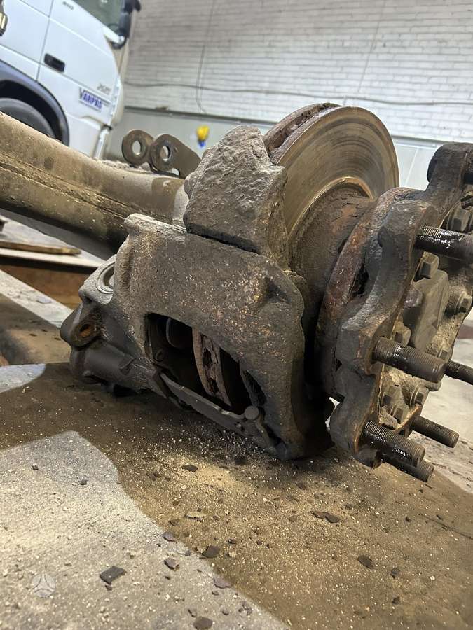 Schmitz Mercedes ašys, dumper / tipper
