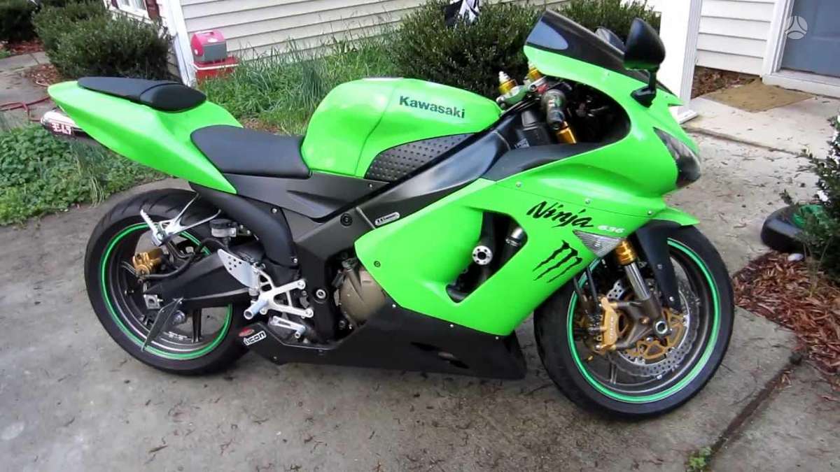 Kawasaki ZX/ZX-R (Ninja), sportiniai / superbikes 2005-06 m