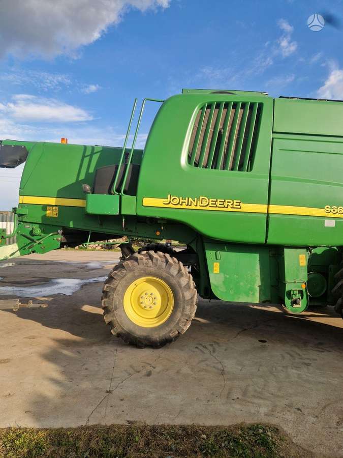 John Deere 9660WTS, комбайны