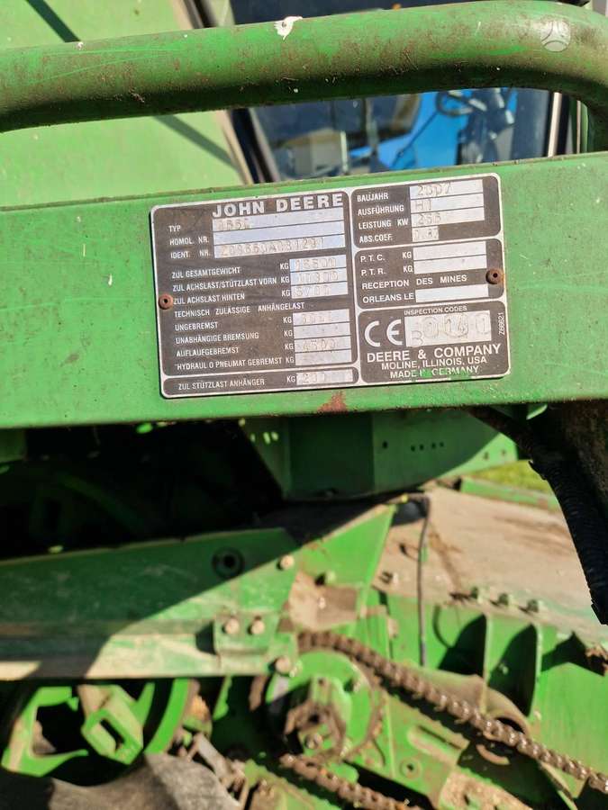 John Deere 9660WTS, комбайны
