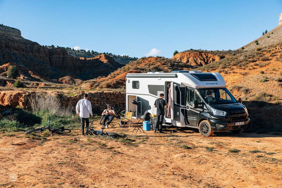 Sunlight T680 Adventure Edition, campers