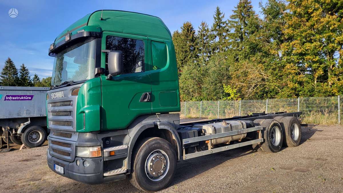 Scania R470 6X4, шасси