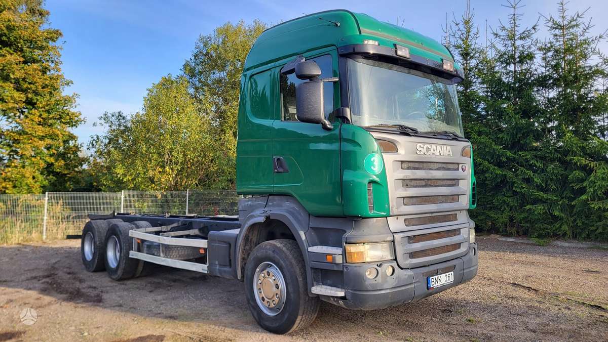 Scania R470 6X4, шасси
