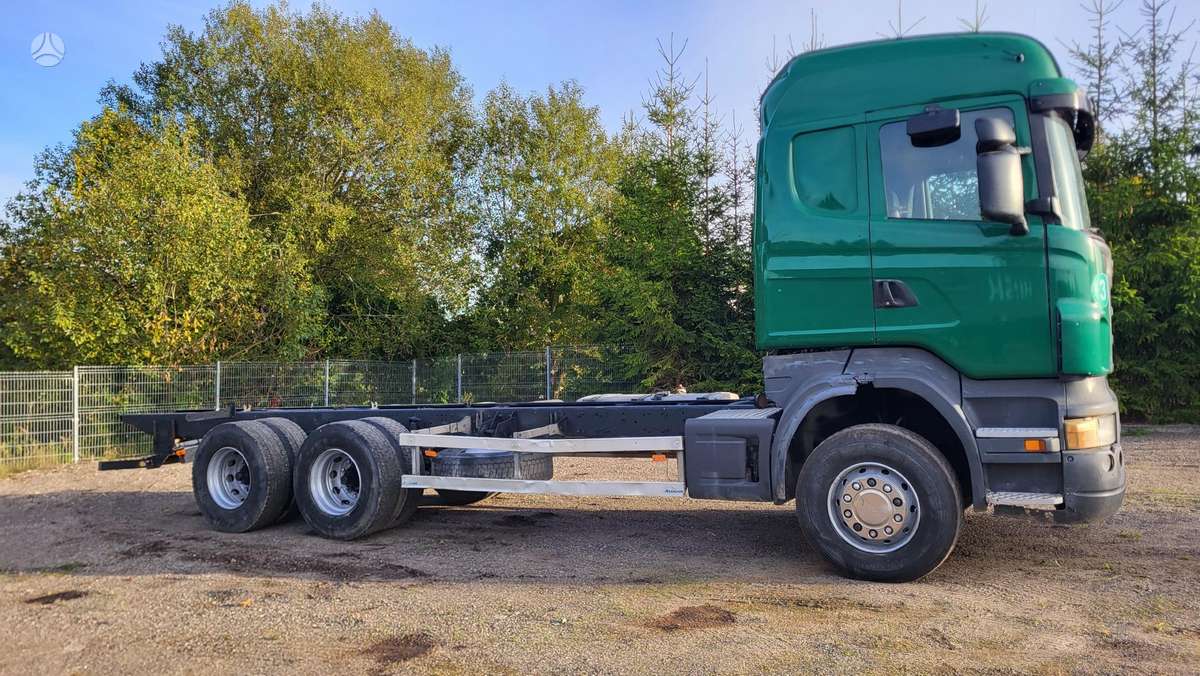 Scania R470 6X4, шасси