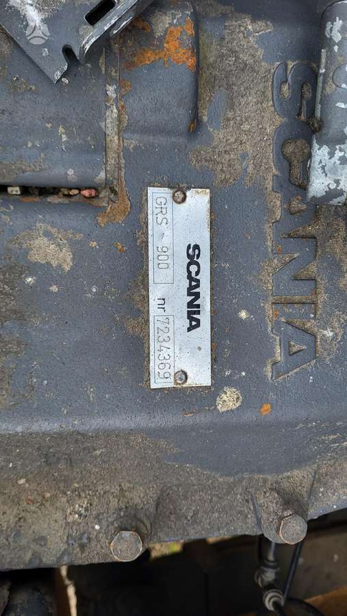 Scania R470 6X4, шасси