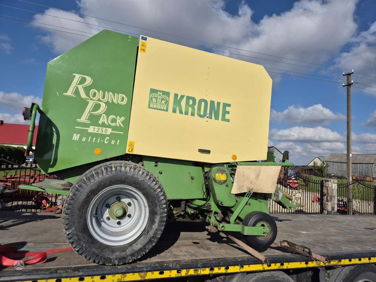 Krone 1250, прессы