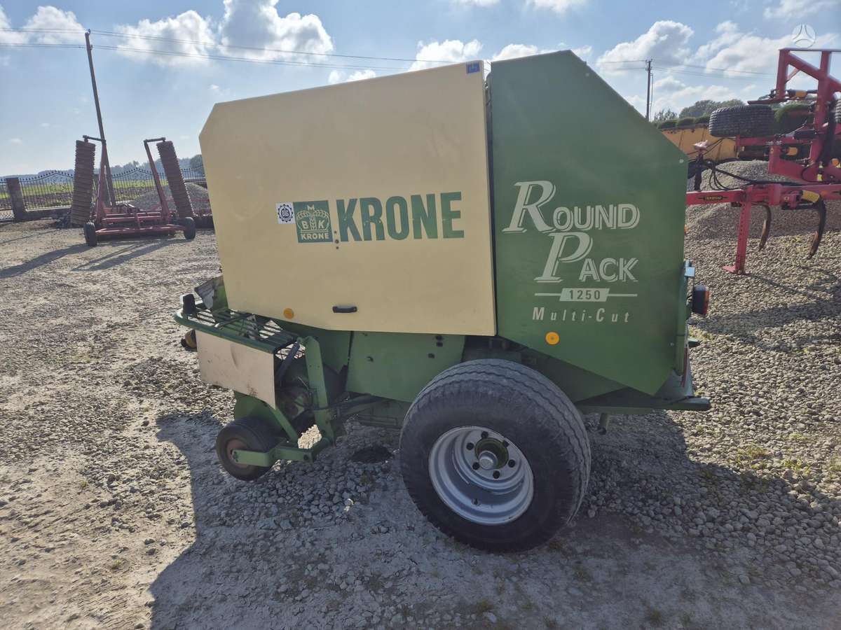 Krone 1250, прессы