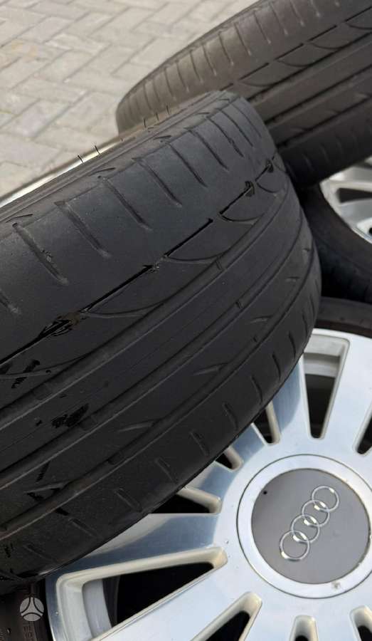 Audi -S-LINE -4F0 601 025AA-, light alloy, R18