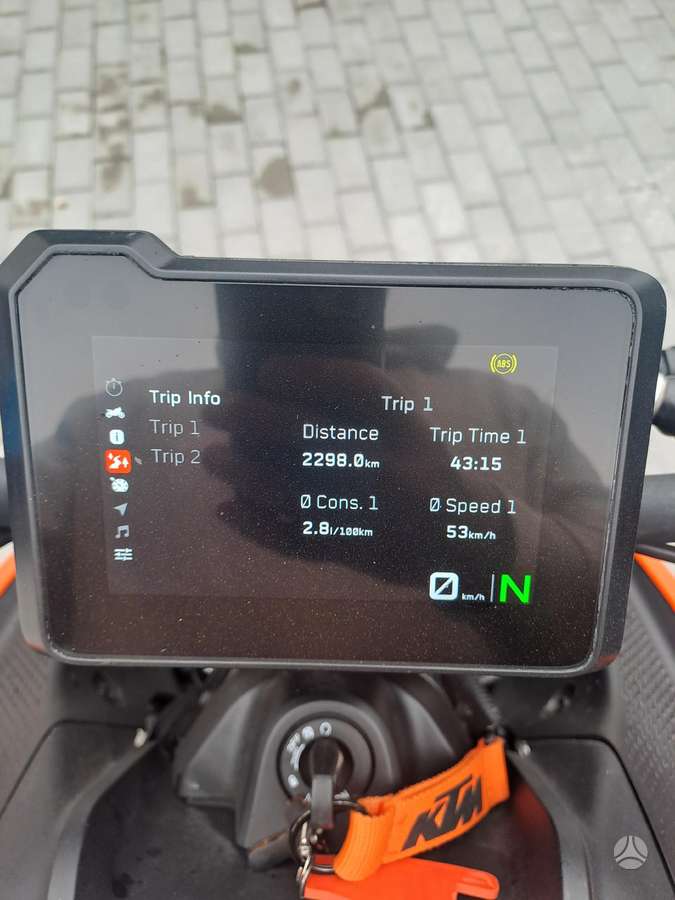 KTM Duke 125cc, street / classic