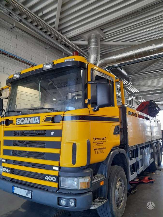 Scania 124C, crane trucks