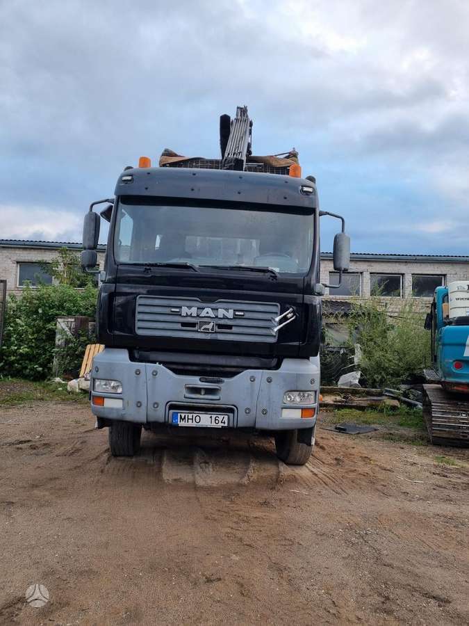 MAN TGA 35.390, dumpers with crane