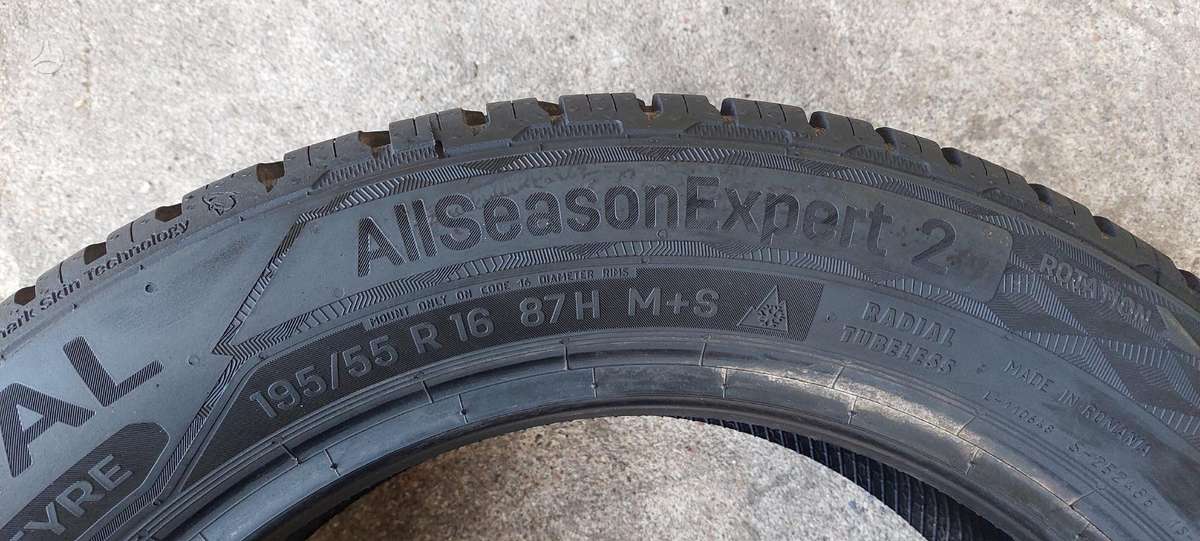Uniroyal, всесезонные 195/55 R16