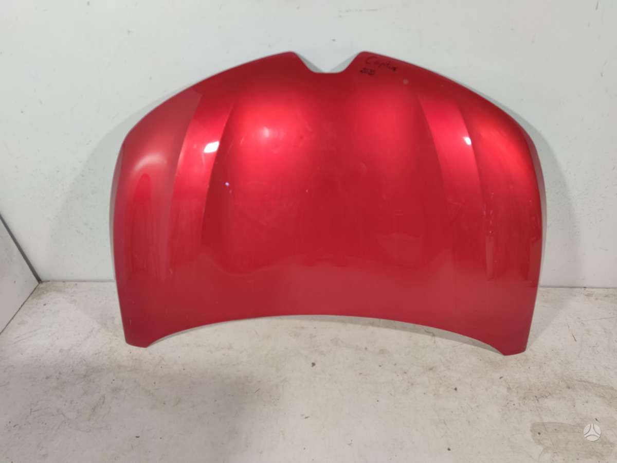 Renault Captur hood (front, rear)