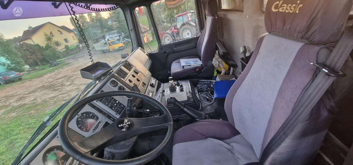 MAN 19.414, dumpers with crane
