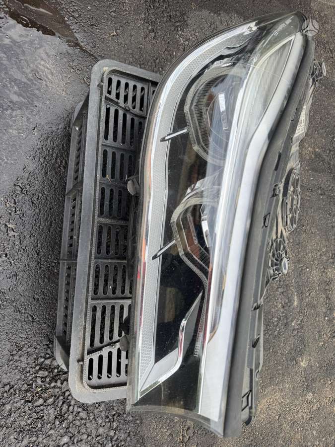 BMW 7 serija apdailos detalės