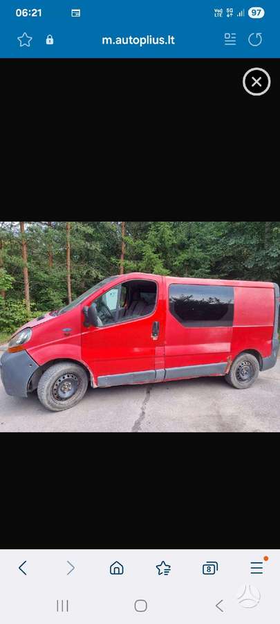 Renault Trafic, krovininiai mikroautobusai