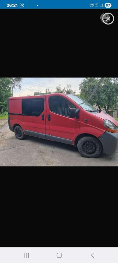 Renault Trafic, грузовые микроавтобусы